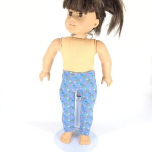 Our Generation OG by Battat Lilac Pawprint Pattern Leggings for 18" Dolls - GUC